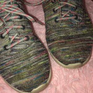 Champion grey knit sneakers